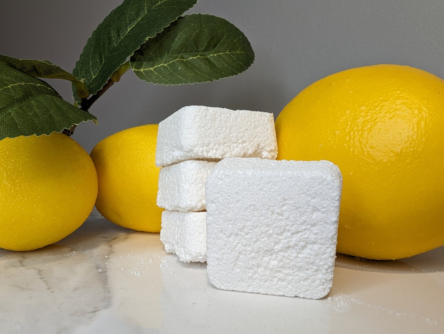 Organic Lemon Dishwasher Tablets - Eco-Friendly Natural Cleaning for Sparkling Dishes
