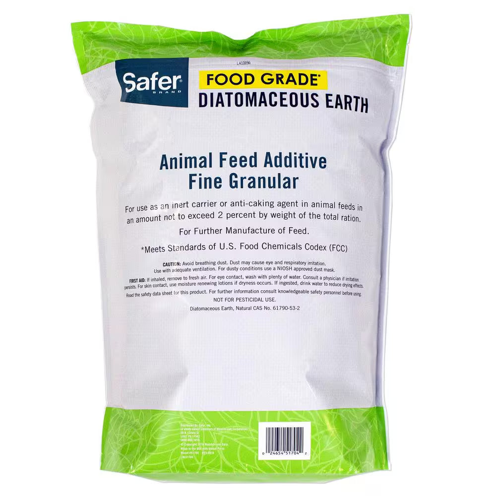 4 Lb. Diatomaceous Earth Food Grade Animal Feed Additive
