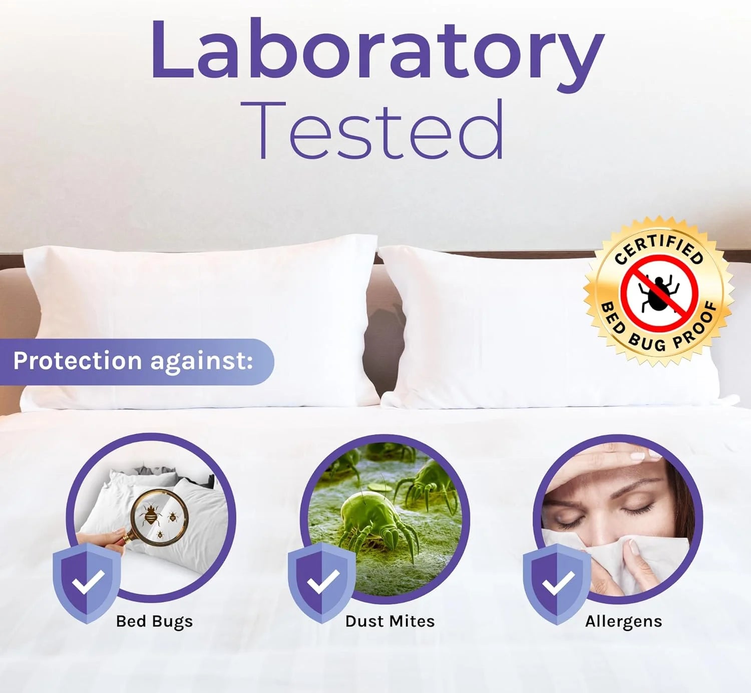 Mattress Cover 6 Gauge Waterproof Mattress Protector Durable Vinyl Box Spring Cover, XL Full